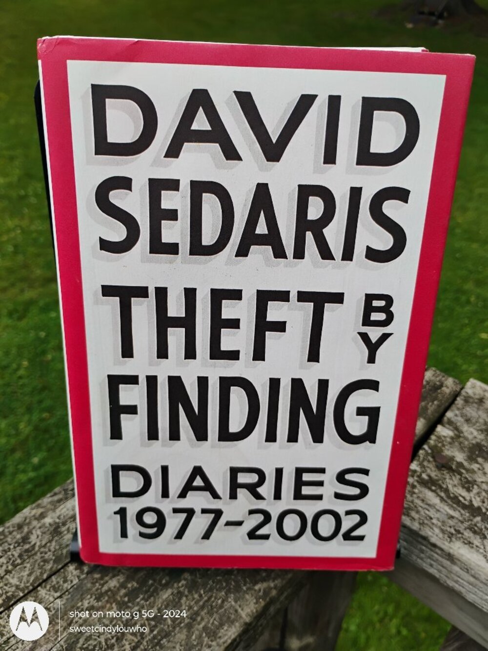 Theft by Finding - Diaries 1977-2002 by David Sedaris hardcover dust jacket